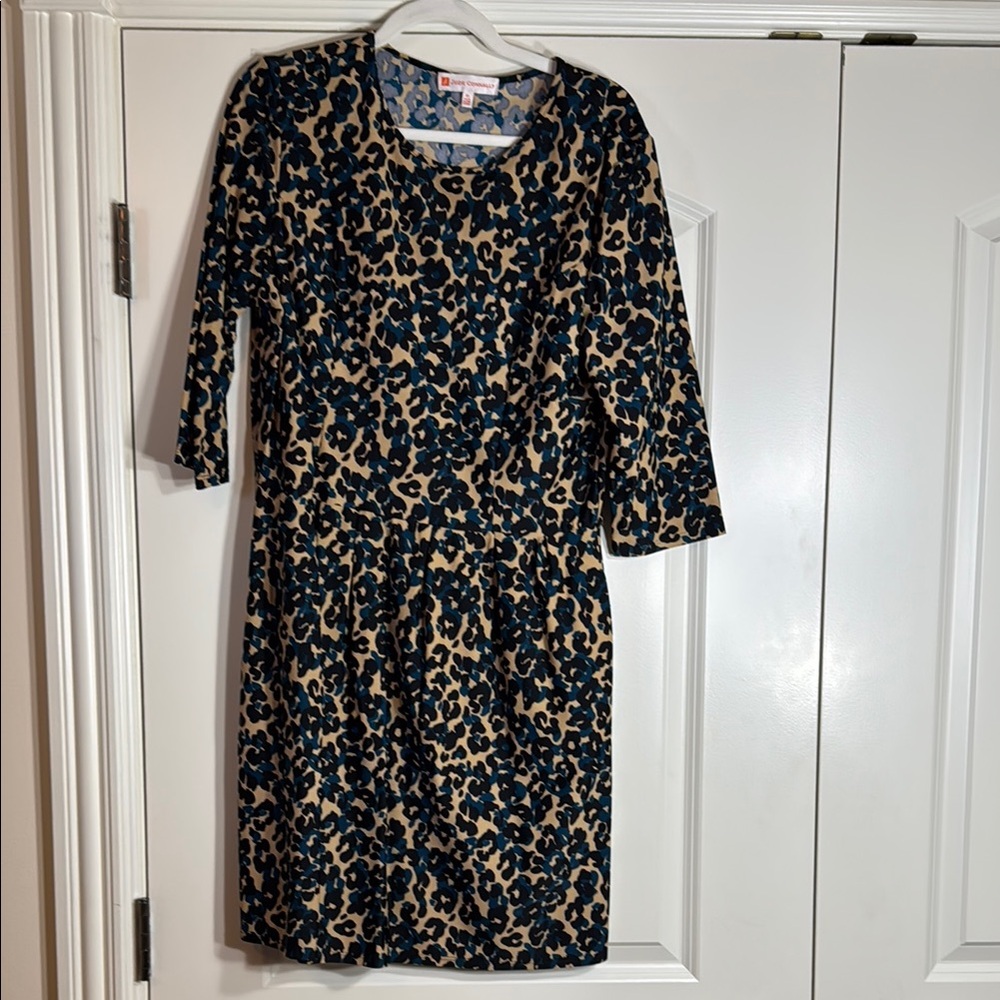 Jude Connally Leopard Print Women's Dress w/Pockets